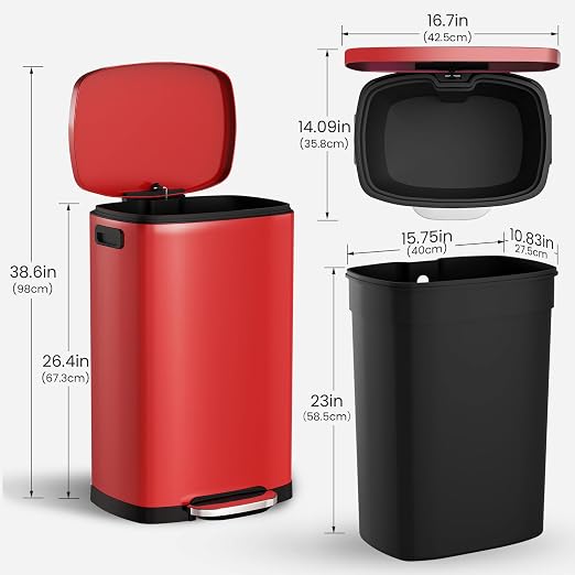 ELPHECO LPHECO Kitchen Trash Can - Image 7