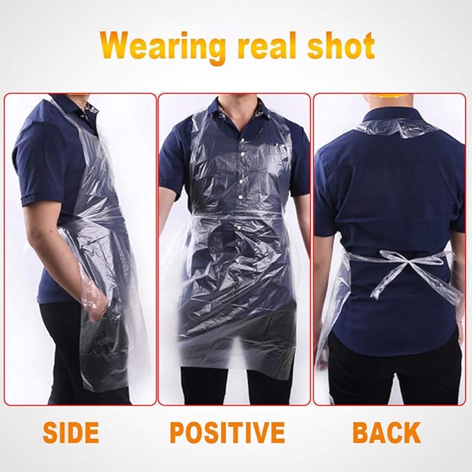 Disposable Aprons, Plastic apron - Image 5