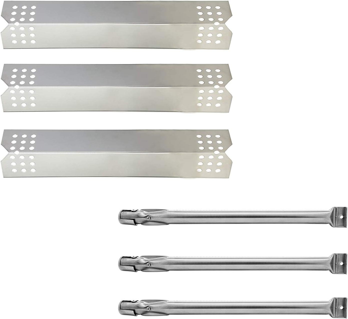 SN0811 (3-Pack) SA0811 (3-Pack) Replacement Parts for Kitchen Aid 720-0787D Heat Plate,Burner,Grates Gas Grill-griddles