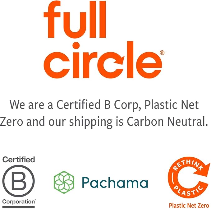 Full Circle Walnut Scrubber Sponges, Plant-Based & Recycled Kitchen Sponges - Image 8