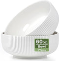 Mfacoy 2 Pack Salad Bowl, 8 inch 60 oz Large Serving Bowl Set, Deep Bowl by Mfacoyisalifestylebrand