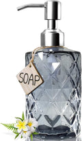 JASAI Diamond Design Glass Soap Dispenser by JASAIHOME