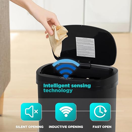 BestOffice | 13 Gallon Trash Can - Image 2