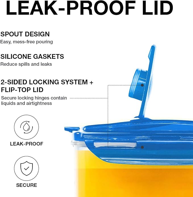 LocknLock Aqua Fridge Door Water Jug - Image 2