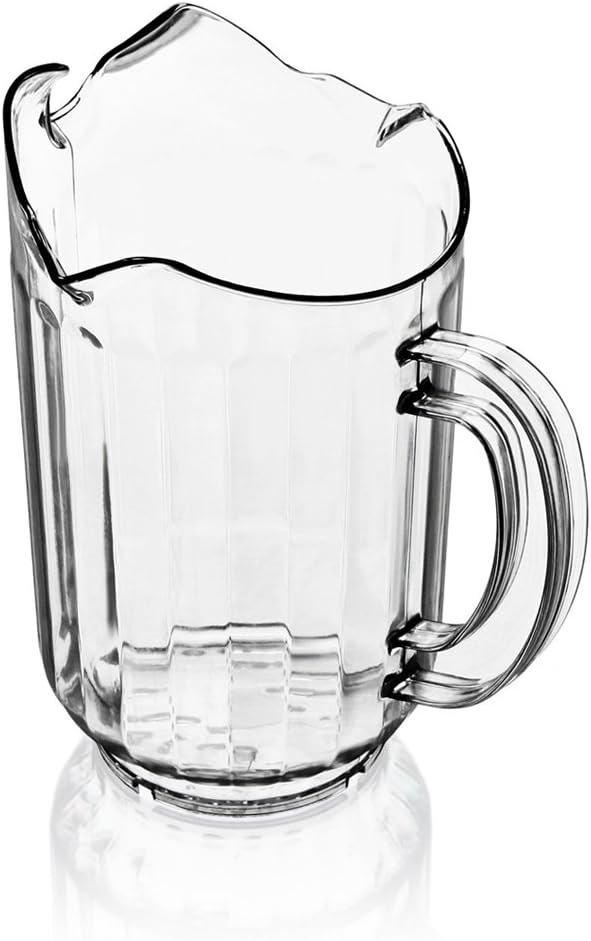 New Star Foodservice Plastic Restaurant-Grade Water Pitcher - Image 3