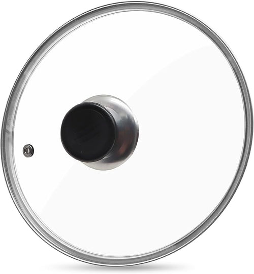 10.25 Inch Glass Lid for Frying Pan Tempered Glass Pot Lid by Unknown