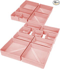 DIMJ Drawer Organizer for Clothing, 15 Pack Fabric Drawer Organizer Bins by DiMJ