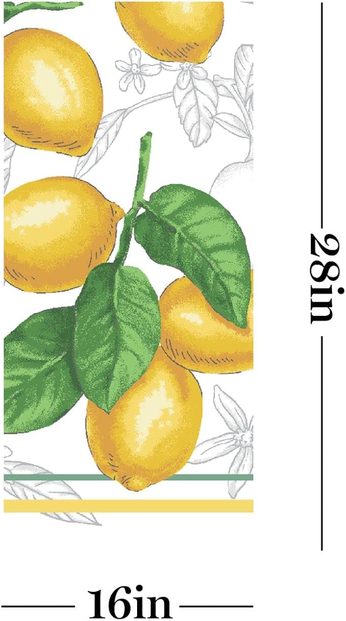Martha Stewart Lots of Lemons Modern Kitchen Towel, Oven Mitt & Potholder Set - Image 11