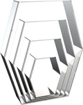 Long Hexagon Cookie Cutters Shapes Set by QAAQS