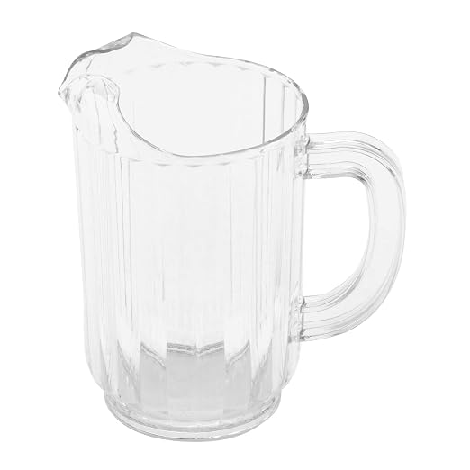 G.E.T. P-3032-1-CL BPA-Free Break-Resistant Restaurant Style Plastic Pitcher by Unknown