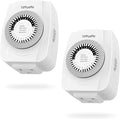 TiFFCOFiO Indoor Mechanical Outlet Timer, 3 Prong Timers by TiFFCOFiO