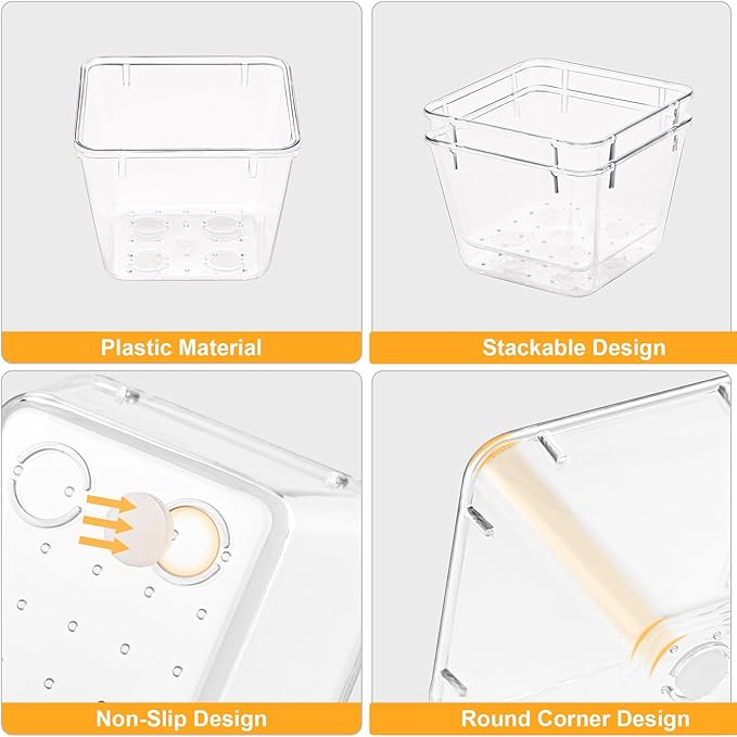 SMARTAKE 22-Piece Drawer Organizer - Image 5