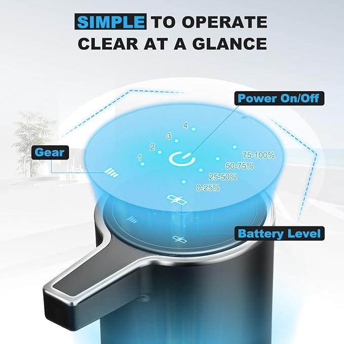 Automatic Soap Dispenser Liquid Touchless: 13.52oz/400ml Wall USB Rechargeable - Image 3