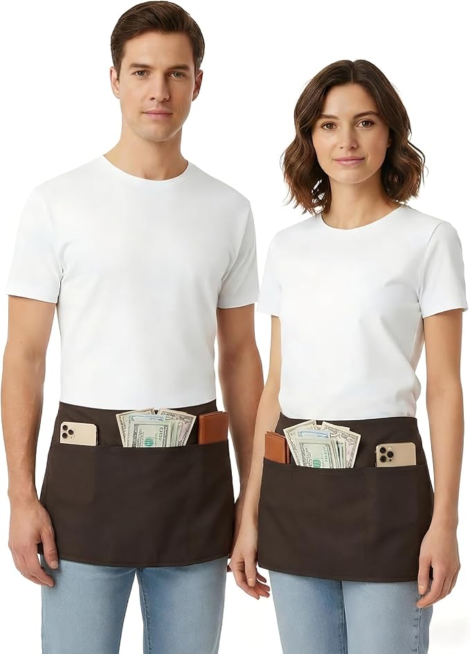 BOHARERS Waist Apron with 3 Pockets - Image 4
