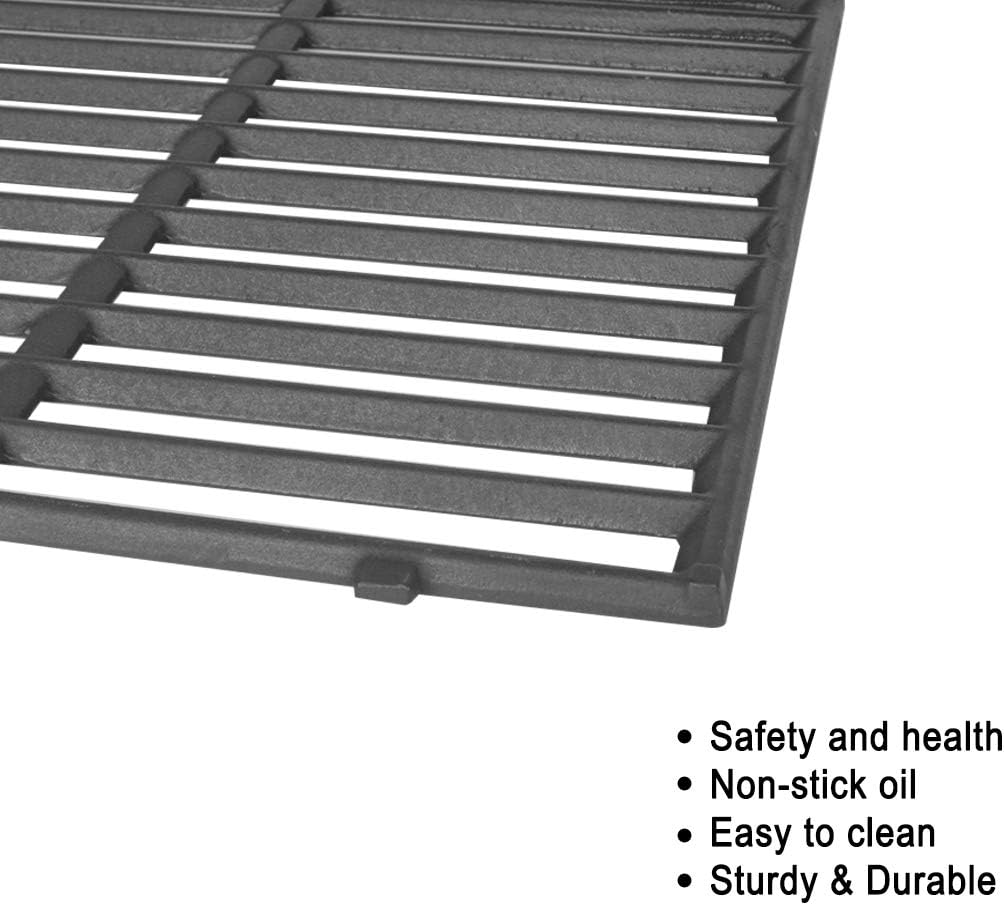 Stanbroil Cast Iron Cooking Grate for Weber Genesis II and Genesis II LX 400 Series Gas Grills - Grill Grid Grate for Genesis 2022 Genesis E-435, Genesis S-435, Genesis SPX-435, Set of 3