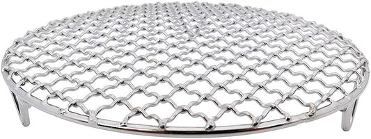 Versatile Round 304 Stainless Steel Cooling Rack Baking,Heat Resistant Rust Proof Sturdy Durable Dia 9.5"