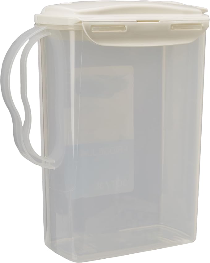 LocknLock Aqua Fridge Door Water Jug | Clear Pitcher | BPA Free Plastic Pitcher - Image 4