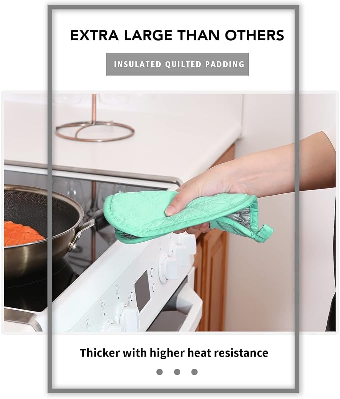 Joyhalo 5 Pack Heat Resistant Pot Holders - Image 4