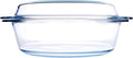 Round Tempered Glass Casserole Dish by HUSANMP