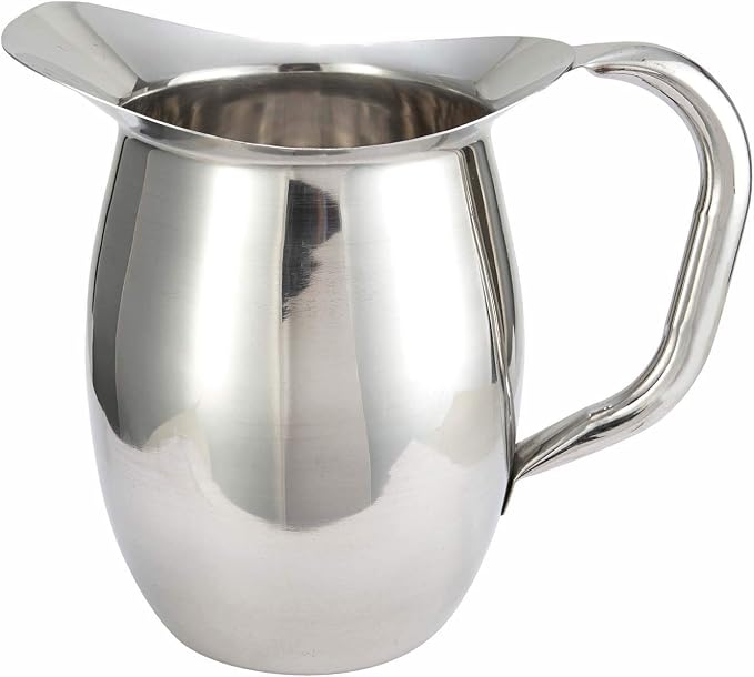 Winco WPB-2 Deluxe Bell Pitcher, Stainless Steel by Winco