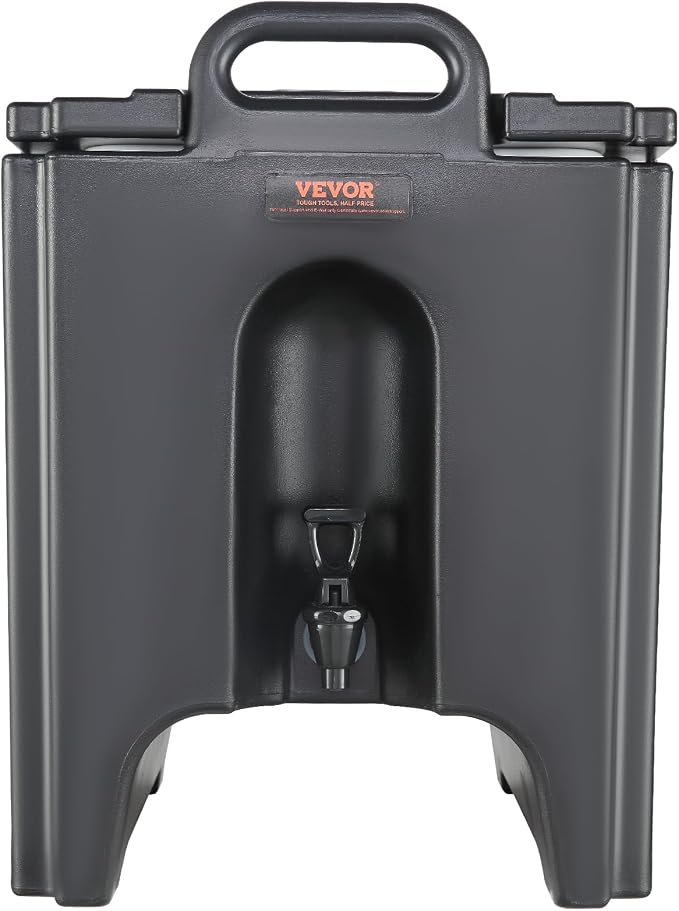 VEVOR Insulated Beverage Dispenser, 10 Gallon, Food-grade LL9450UP Hot and Cold - Image 10