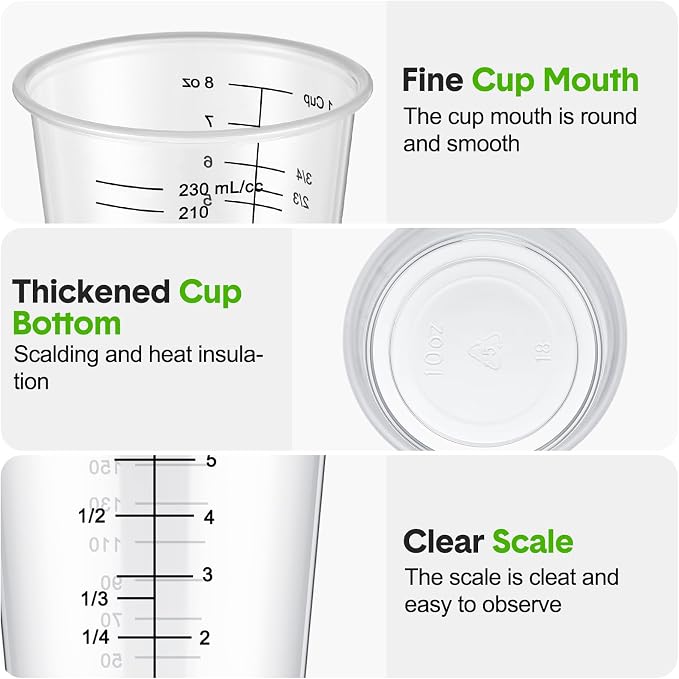 Yunsailing 400 Pack Disposable Measuring Cups - Image 3