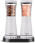 Electric Salt and Pepper Grinder Set by Tomeem