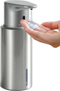 Automatic Liquid Soap Dispenser Touchless, 304 Stainless Steel Bottle Body by DODOMEKIA