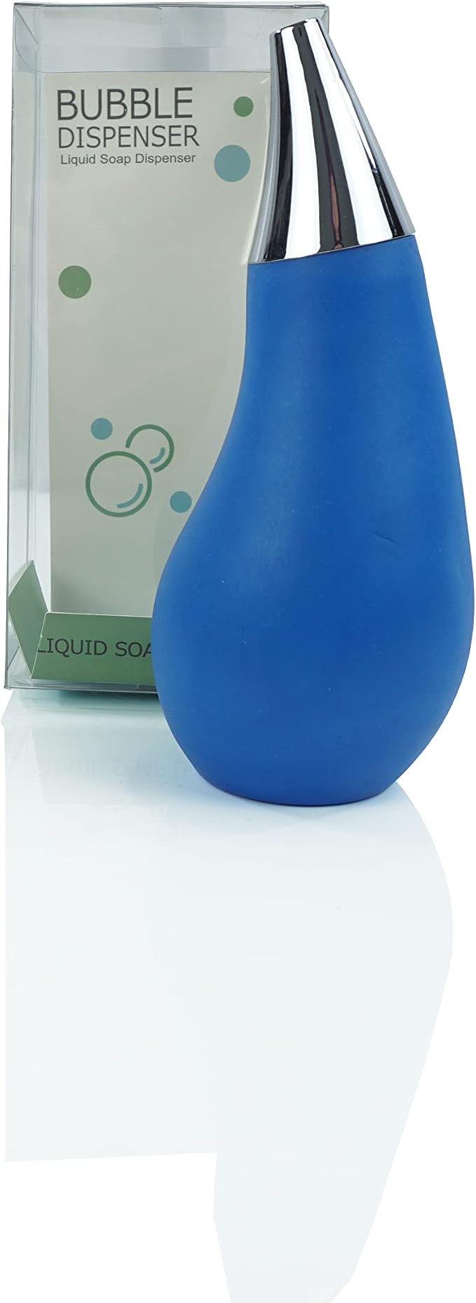 Kitchen Bathroom Counter top Squeezable Soap Dispensers Tear Drop Shape Bottle - Image 5