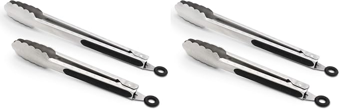 304 Stainless Steel Kitchen Cooking Tongs by ALLWIN-HOUSEWARE