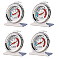 4 Pack Refrigerator Freezer Thermometer Large Dial Analog Thermometer by LinkDm