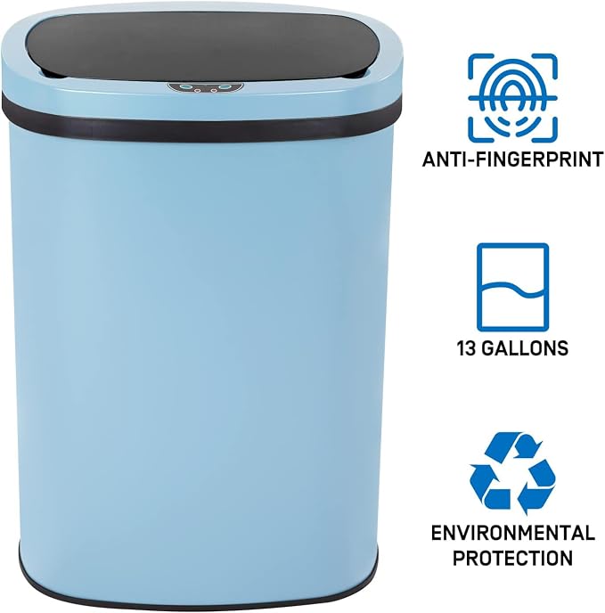 Bigacc 13 Gallon Automatic Touchless Trash Can - Image 6