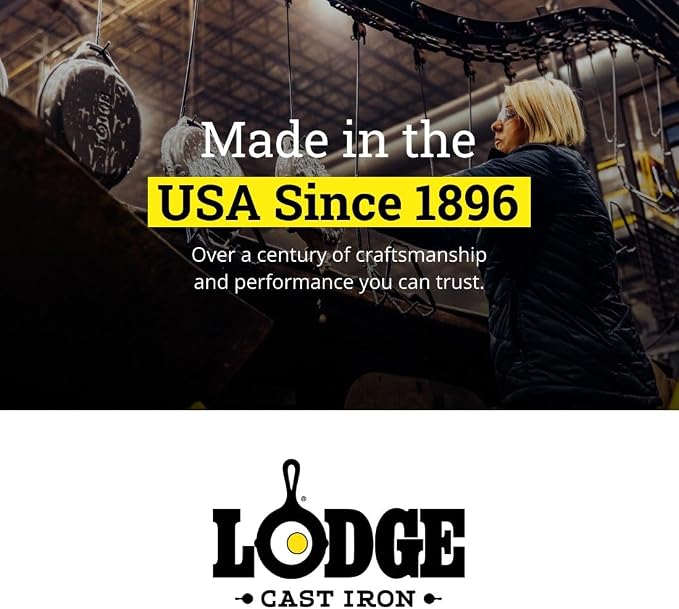 Lodge Seasoned Cast Iron Skillet Set 8, 10.25 & 12 Inches - Image 10