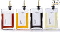 APT 1101 Olive Oil Dispenser for Kitchen, Cooking Oil and Vinegar Dispenser Set by APT1101