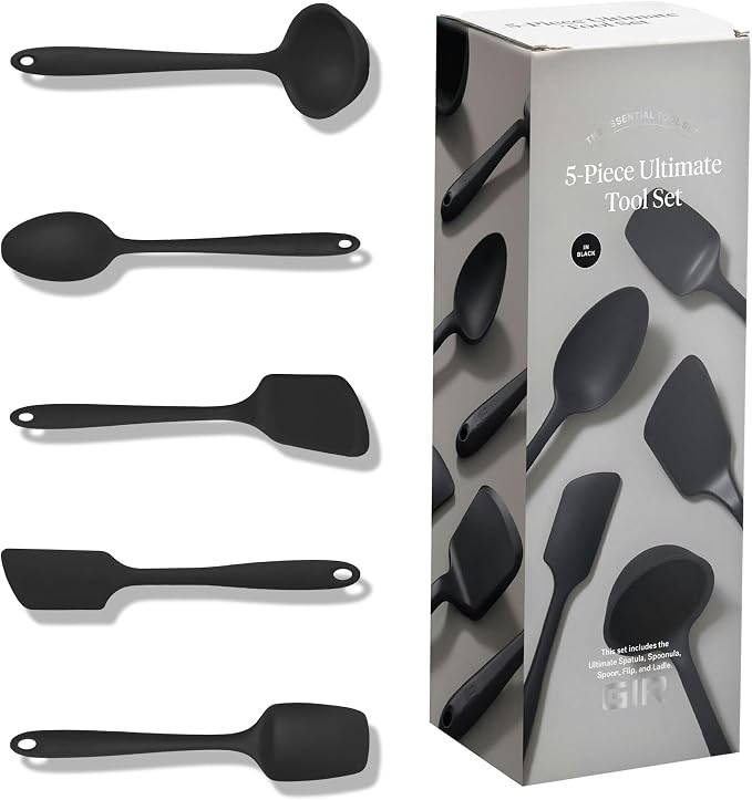 GIR: Get It Right 5-Piece Silicone Ultimate Kitchen Utensils Set by GIRGetItRight