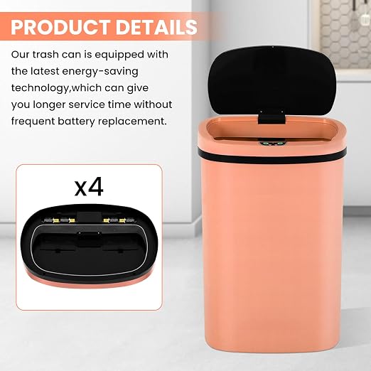 13 Gallon Trash Can | 50L Sensor Automatic Kitchen Trash Can - Image 7