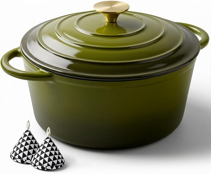 Miereirl 4.5 Quart Enameled Dutch Oven Pot by Miereirl
