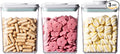 Airtight Food Storage Containers, 1.3Qt 3Pcs Pop Food Containers by EQI