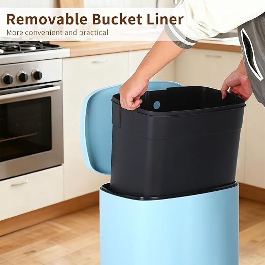 PayLessHere Stainless Steel Trash Can - Image 5