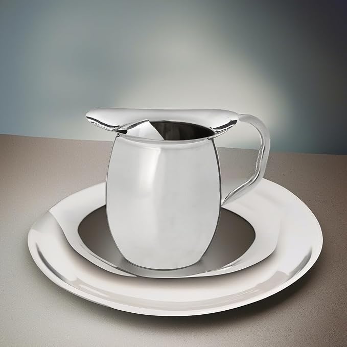 Winco WPB-2 Deluxe Bell Pitcher, Stainless Steel - Image 3
