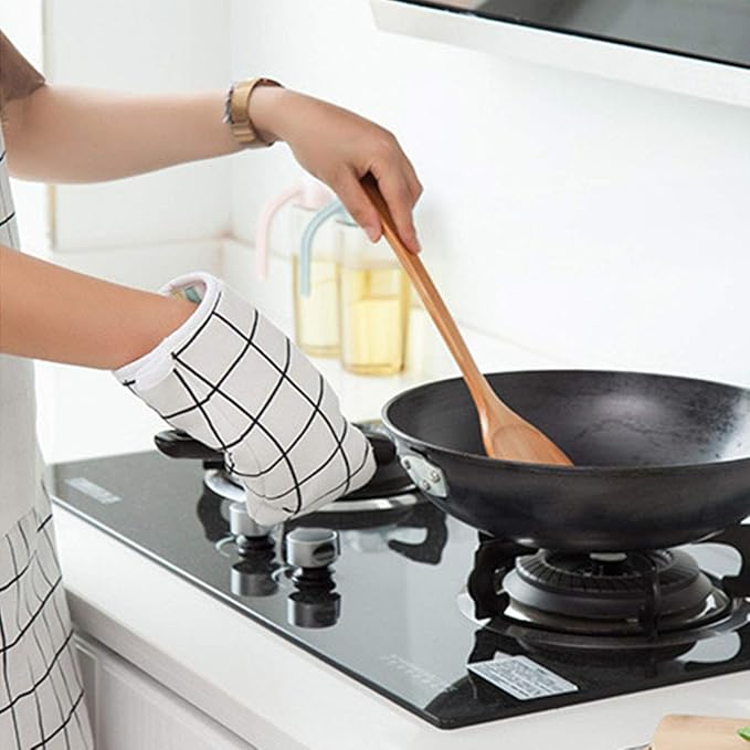 Oven Mitts and Potholders BBQ Gloves-Oven Mitts and Pot Holders - Image 3