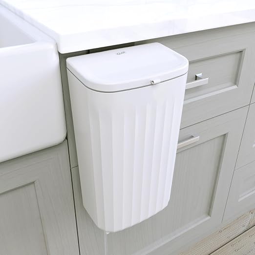 Glad Roomate Under Counter Waste Bin | Space Saving Small Trash Can by GladTrashFoodStorage