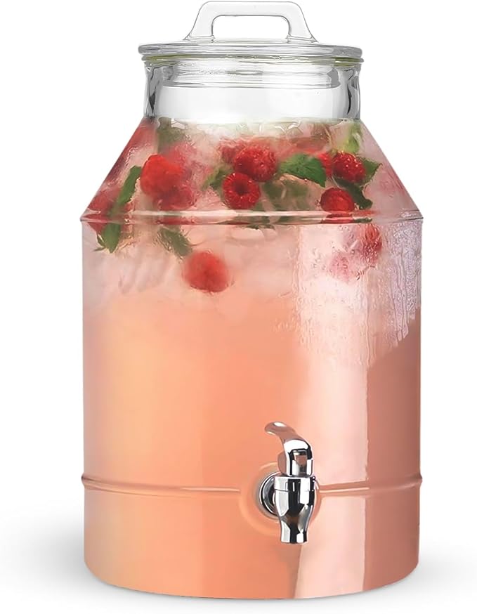 3 Gallon Glass Drink Dispensers - Image 6
