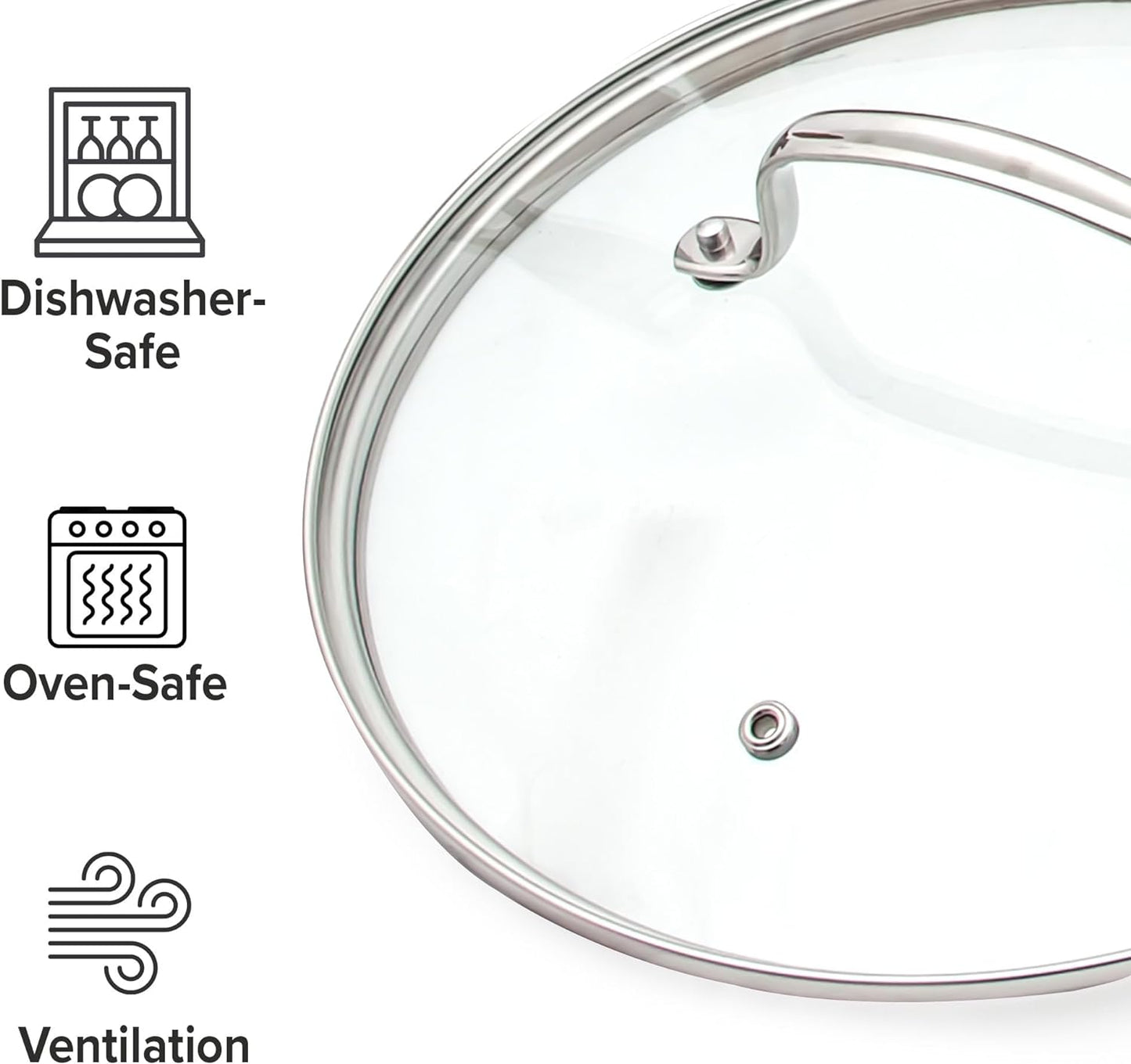 Nuwave 12pc Healthy Pots and Pan Set Non-Stick, Forged Lightweight Cookware Set, G10 Duralon Ceramic Coating, Vented Tempered Glass Lids, Induction-Ready & Works on All Cooktops, PFAS Free