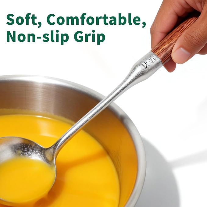 Newness Soup Ladle, Resilient Pure Titanium Soup Spoon - Image 7