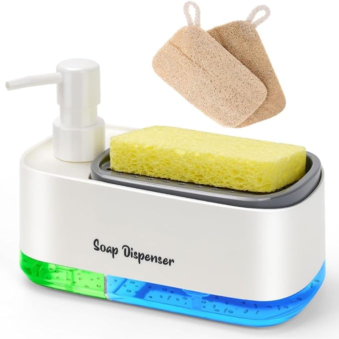 5-in-1 Kitchen Soap Dispenser Set by Unknown