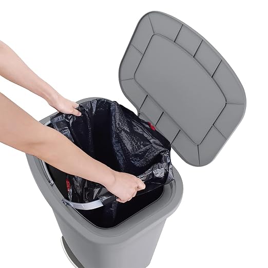 Glad Kitchen Trash Can | Large Plastic Waste Bin - Image 6