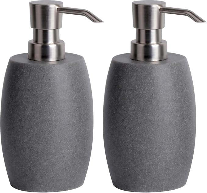 Clasin Home Sandstone Textured Resin Soap Dispenser by ClasinHome