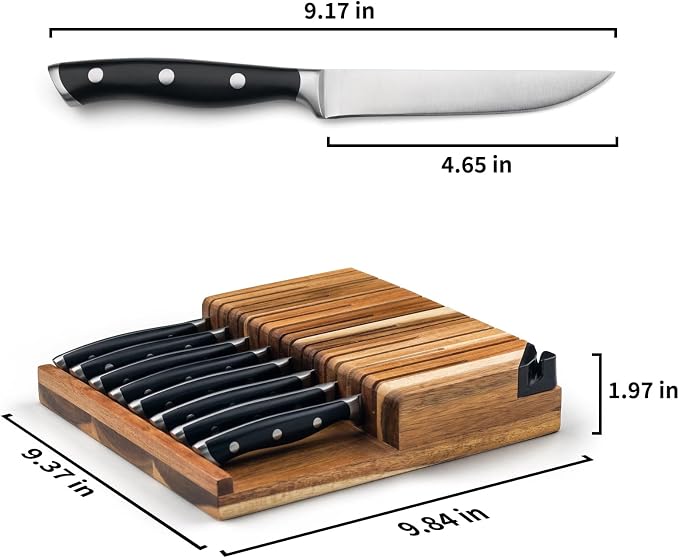 Alata 8-Piece Steak Knives Set - Image 4