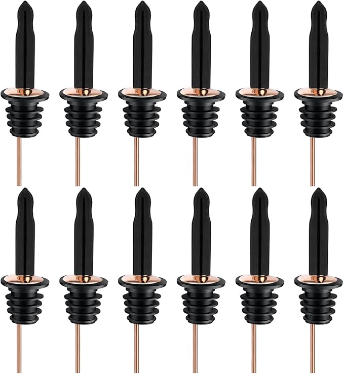 Pafusen 12 Pack Liquor Bottle Pourers, Liquor Pour Spout by Pafusen